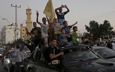 ปาเลสไตน์และอิสราเอลบรรลุข้อตกลงหยุดยิงโดยไม่มีกำหนด